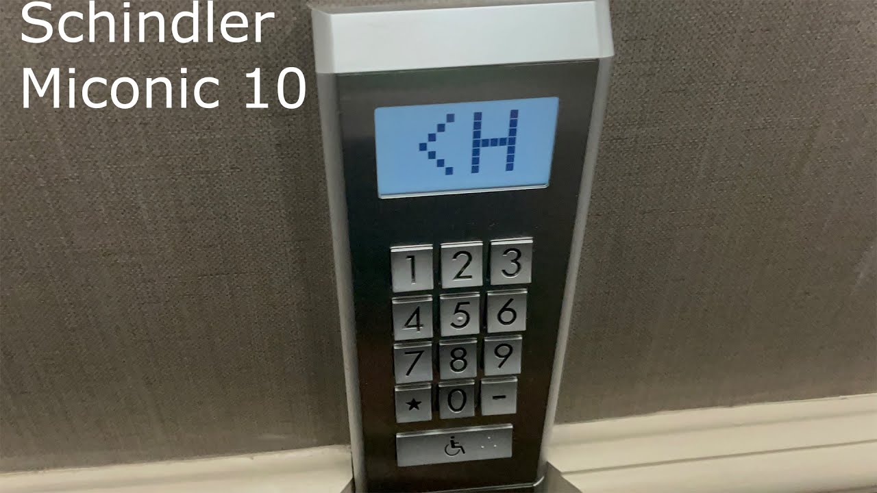 Schindler Miconic 10 Destination Dispatch High Rise Elevators (29-49) Sheraton, New Orleans LA