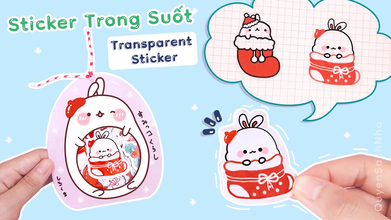 Sticker giáng sinh mẫu 6