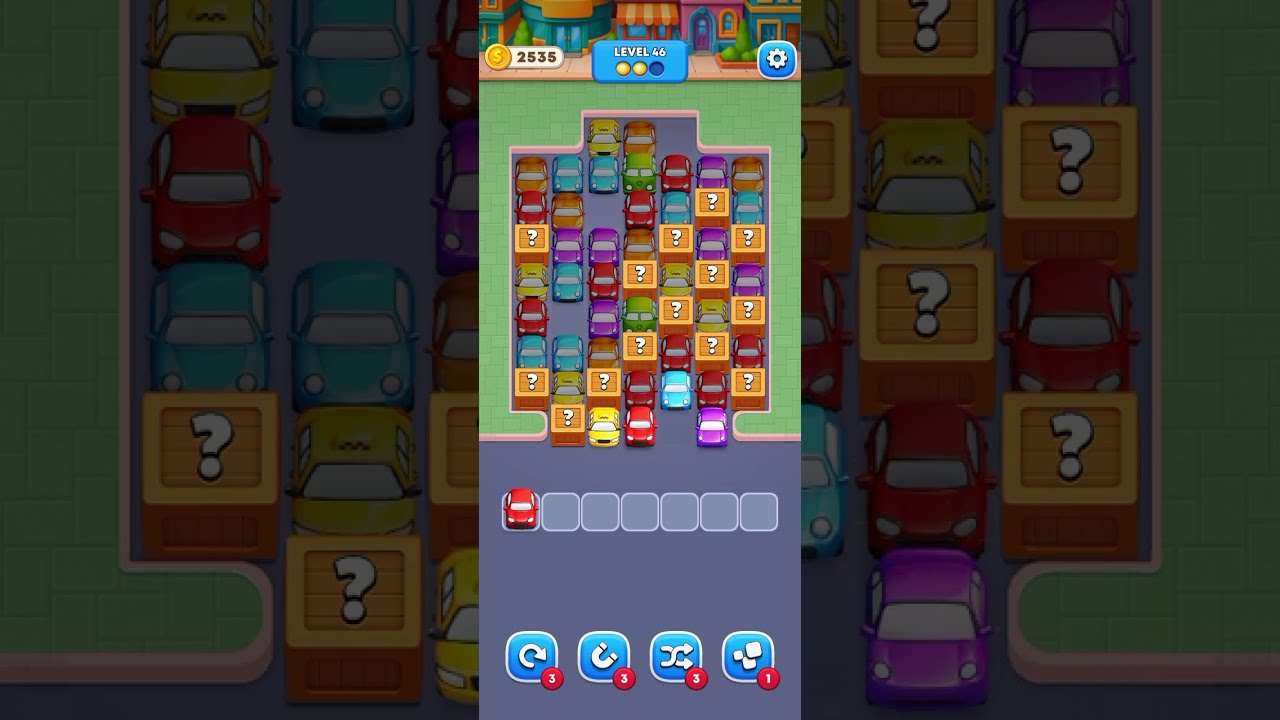 Parking Sort Traffic Puzzle Gameplay Walkthrough Level 46-50