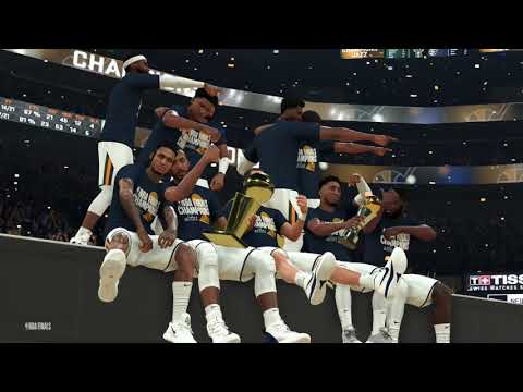 NBA 2K22 Utah Jazz Championship Celebration