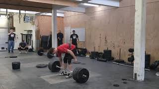 Power Clean + Push Jerk: 150 x 1 rep by Peter Lynge