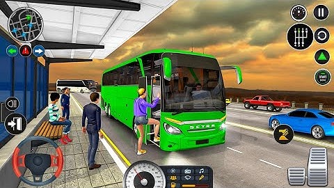 Bus Simulator Games 2025 - Ultrarealistisch toeristenbusrijden in 3D - Busgame Android-gameplay