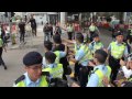 2015.03.01 - 《反水貨客行動》 元朗站 - 1 (14:32) 遊行未開始 警方在 朗屏港鐵站 帶外走可疑人士