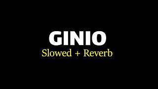 GINIO - SLOWED + REVERB GILGA SAHID X DINDA TERATU