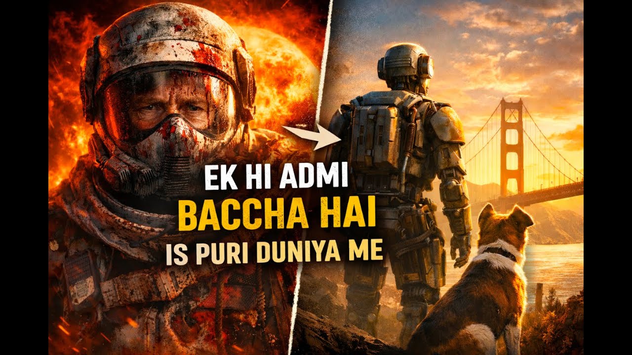 Finch Movie Explained in Hindi | Post Apocalyptic Sci-Fi Story