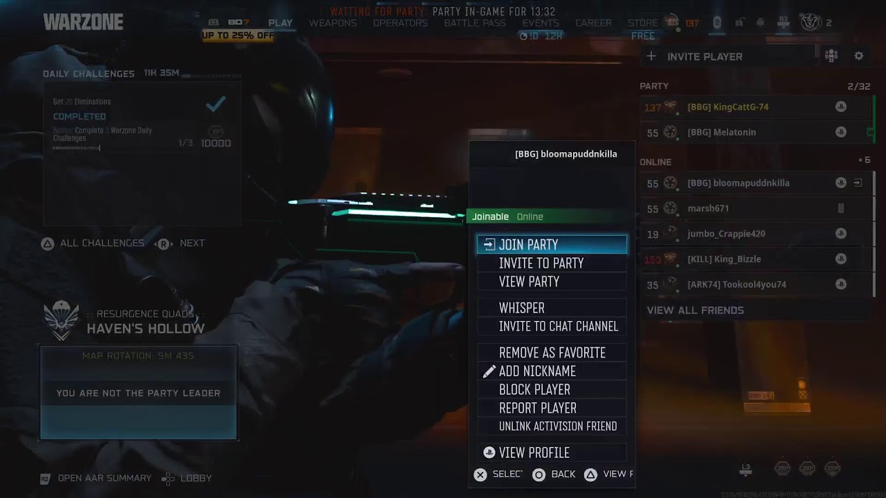 Havens Hollow / Rebirth resurgence action the #BBG Way!