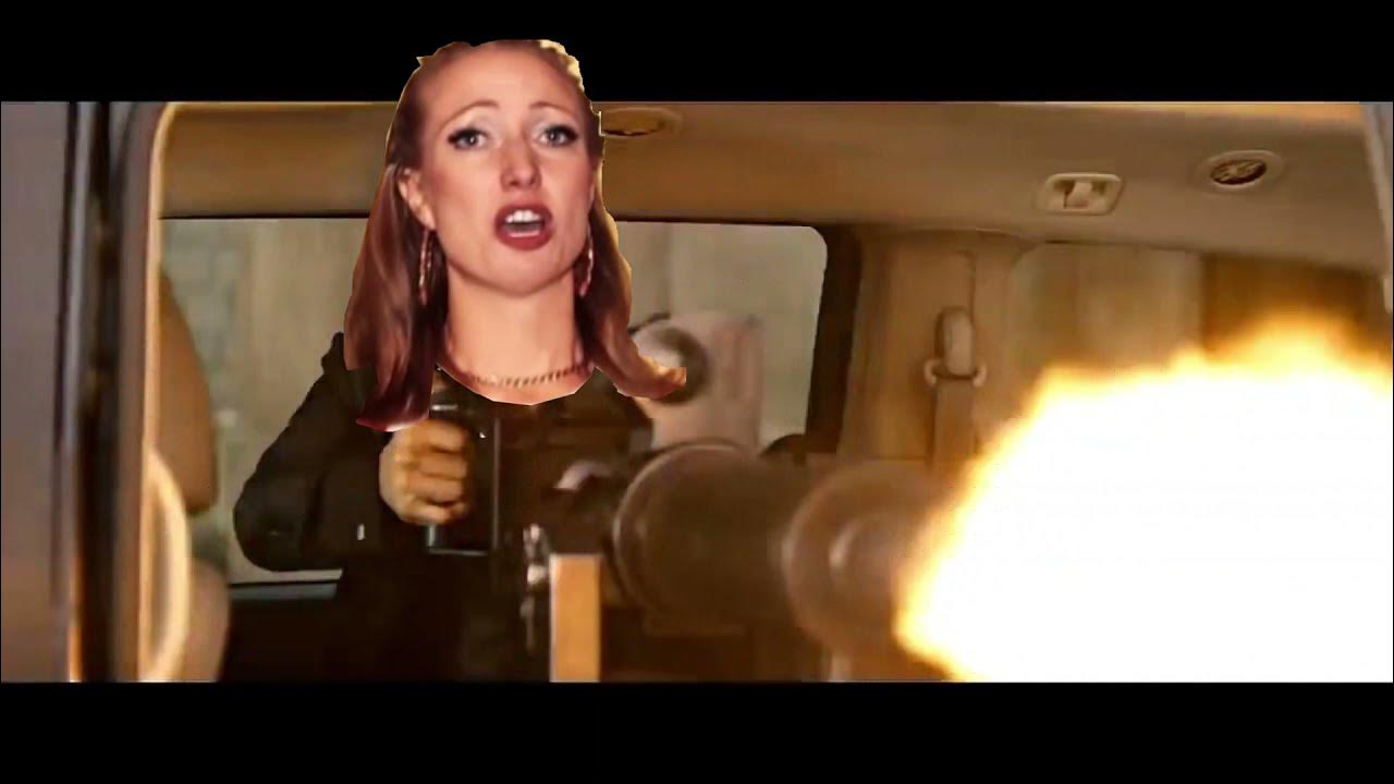 Ame Bibabi with a mini gun YouTube