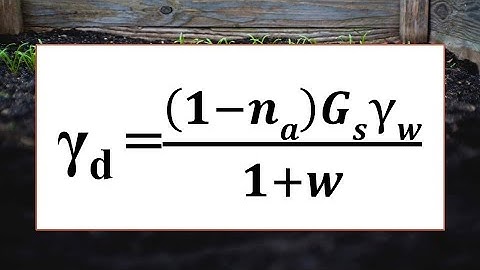 Target GATE ESE | Geotechnical Engineering | Soil Water Relationships - Formula 9| % AIR VOIDS