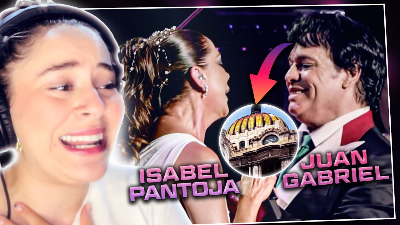 Cantante reacciona a "Así Fue" en vivo en Bellas Artes con Isabel Pantoja y Juan Gabriel | By ETNA