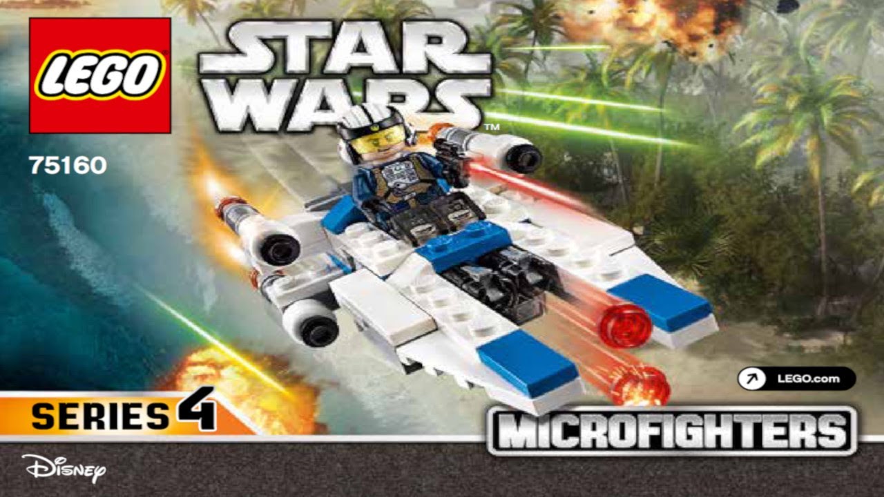LEGO 75160 Instructions | Star Wars | U-wing Microfighter | Microfighters | Series 4