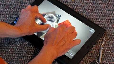 Capacitive Dual Touch on Motion Computing J3500 tablet