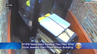 Caught On Video: Jewelry Cart Stolen From Bronx Building