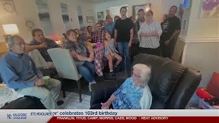 East Texas’ own ‘Rosey the Riveter’ celebrates 103rd birthday