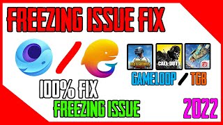 GAMELOOP/TGB 64 BIT BETA | PUBG MOBILE FREEZING PROBLEM SOLUTION 2022 | 100% FREEZING ISSUE FIX