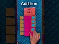 #mathstlm / sorts/ #maths #shortsvideo #additiontricks #subtractiontricks #prenursery #preprimary