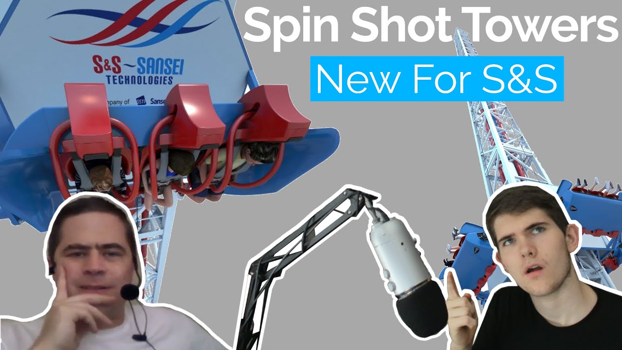 NEW Spin Shot Drop Towers | S&S's Exciting And Unique Attraction Analysis