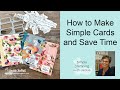 How to Make Simple Cards? Use the Many Messages Bundle and Save Time