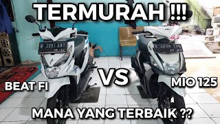 HONDA BEAT FI VS YAMAHA MIO 125