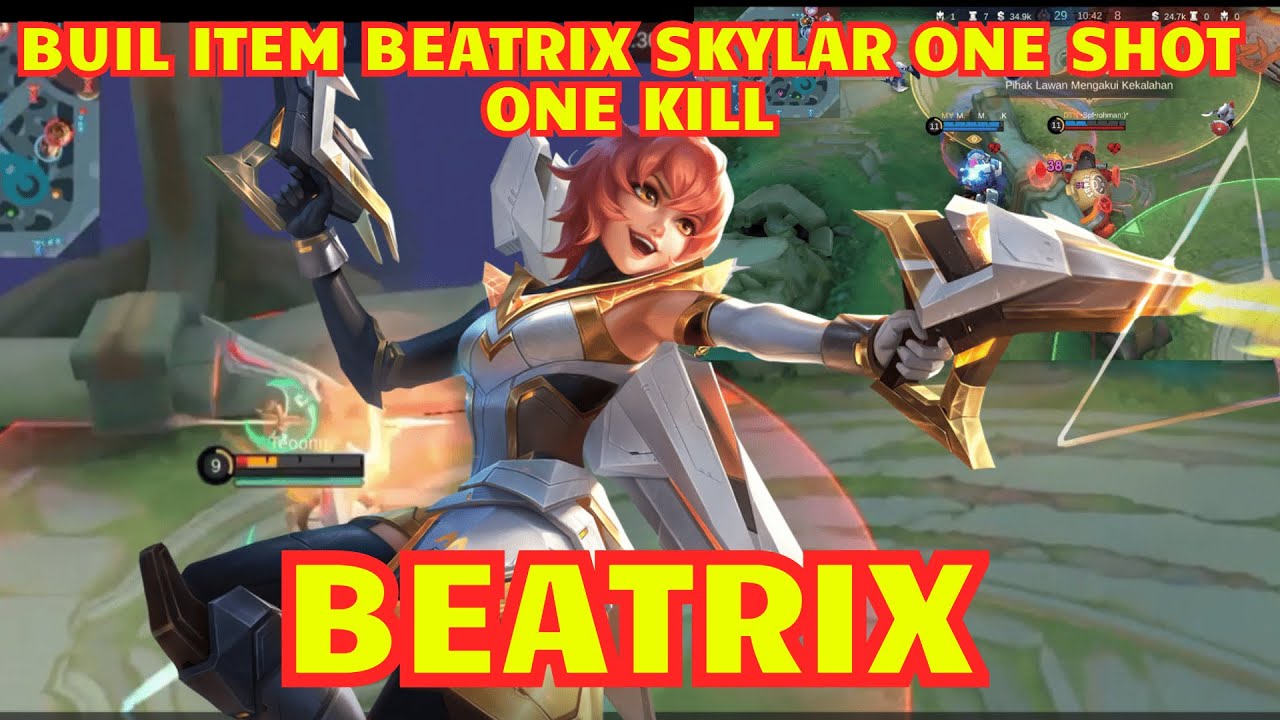 Unstoppable Beatrix Build — Melt Enemies in Seconds! 🔥 (MLBB Pro Guide)