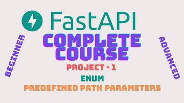 FastAPI Complete Course - Project-1 Predefined Path Parameters using ENUM #fastapi