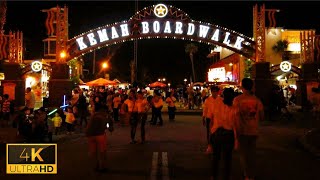 Kemah Boardwalk 4th of July Walk - Houston, Texas 4K