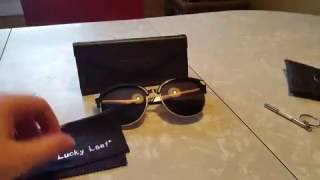 Lucky Leaf Dark Retro Metal Frame Sunglasses Review