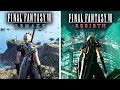 Final Fantasy 7 Rebirth vs Remake - Details &amp; Gameplay Comparison