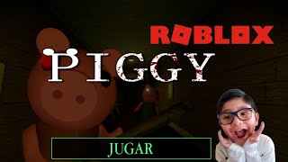 Mi Prima es PIGGY? Noooo!!! l Marcell Juega PIGGY l Roblox