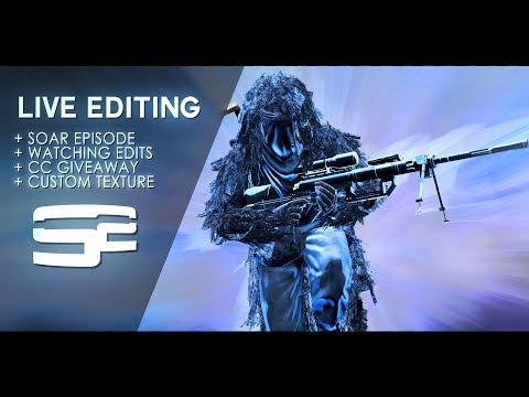 Live editing : SoaR Episode, CC Giveaway & Watching #R3D entries - - Editing SoaR Fameful x SoaR PenZa dual episode