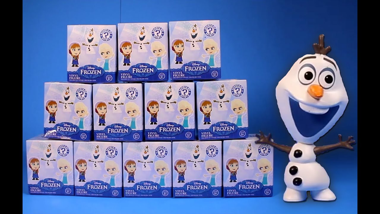 Disney Frozen Funko Mystery Minis 12 Vinyl Figure Unboxing - Suprise Blind Box Opening