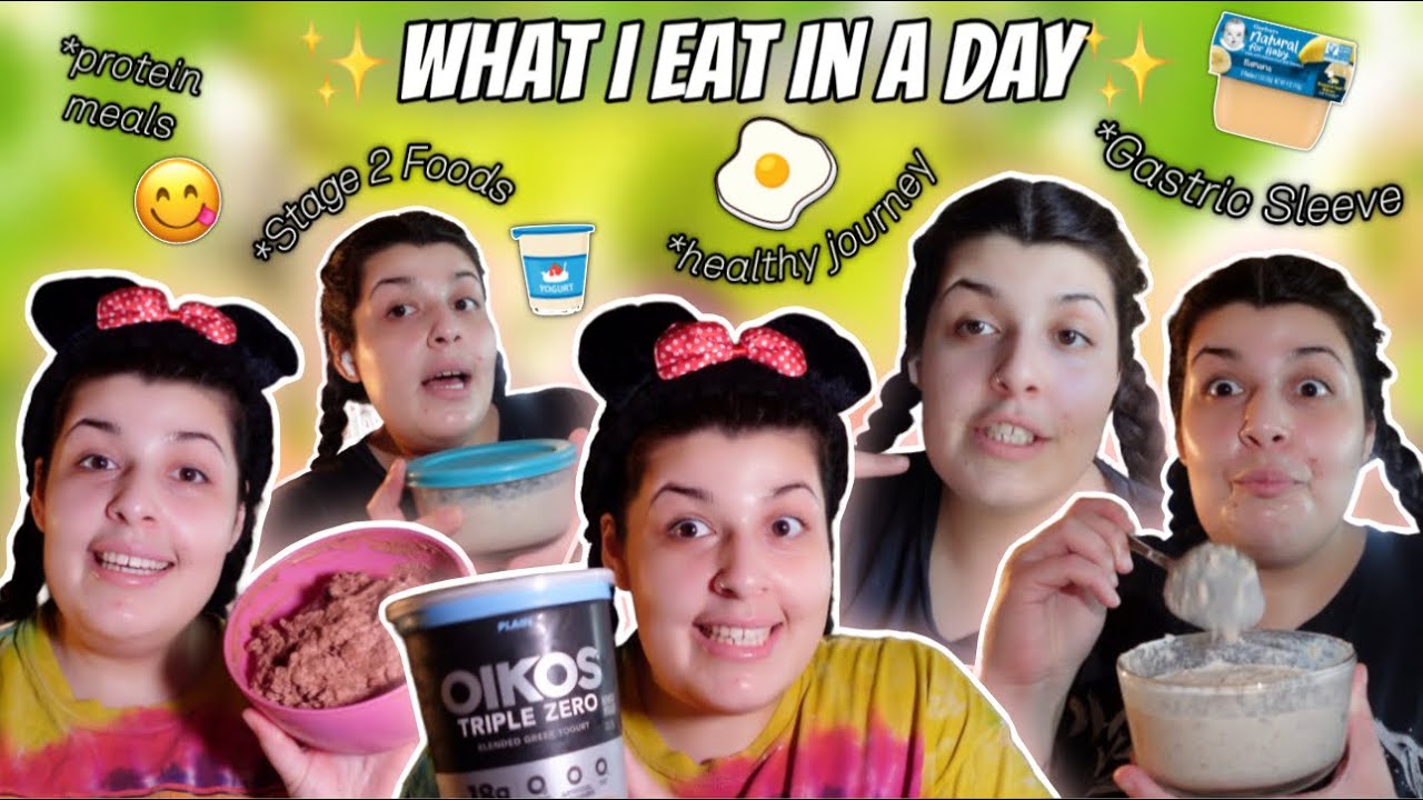 ♡WHAT I EAT STAGE 2 GASTRIC SLEEVE♡ | Pure/Soft Foods, Protein & Trying New Foods