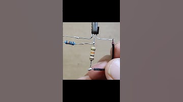 How To Make Wire Cut Detector Circuit #shorts #circuit #howtomake #bc547