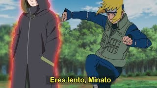 Minato es nombrado Cuarto Hokage - Kushina felicita a Minato 