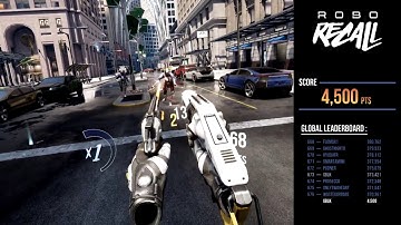 ROBO RECALL VR | First-person shooter gameplay (Oculus Rift)
