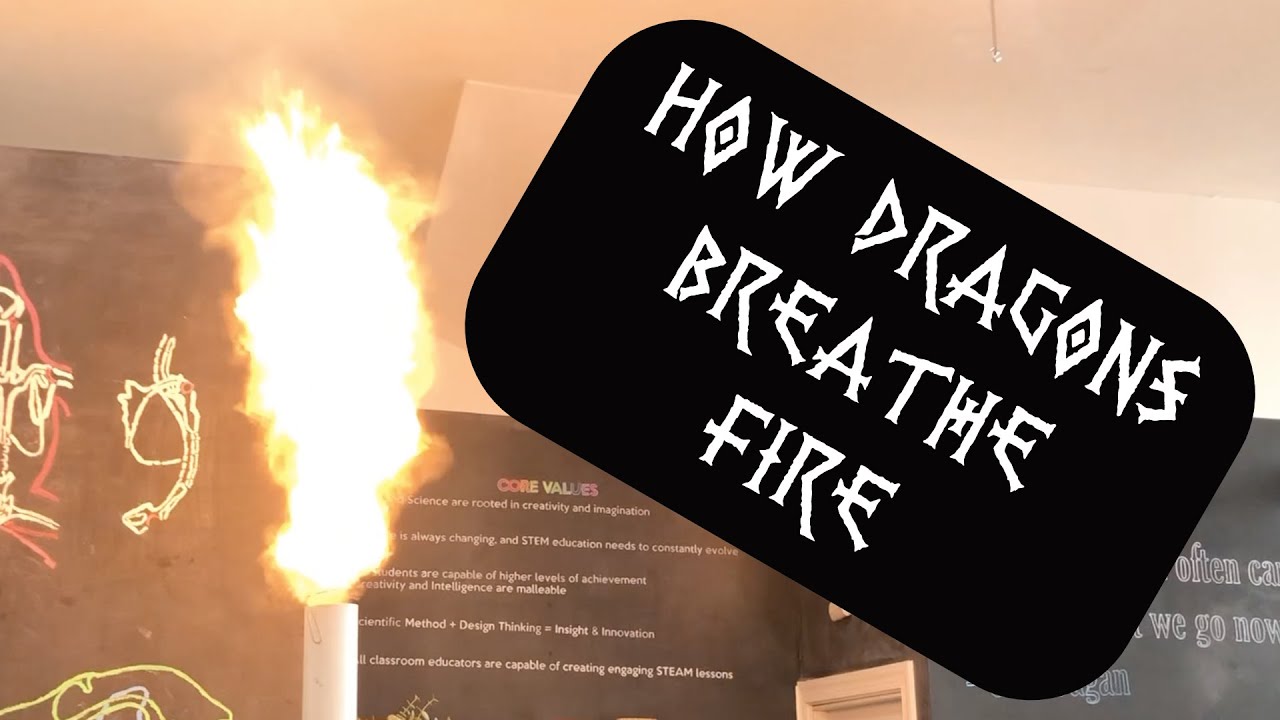 How Does A Dragon Breathe Fire Using Science