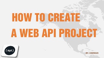 Create a First Web API Project using VS 2019