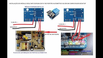 TUTORIAL FLASH: ESP8266 ESP 01 AUTOMAÇAO RESIDENCIAL C/ TASMOTA PORTAO AUTOMATICO E COMPUTADORES #16