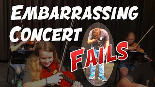 Embarrassing Middle School Concert Fails