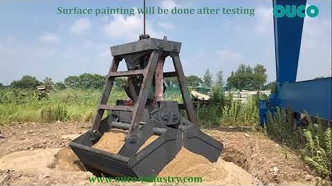 OUCO Remote Control Grab Bucket Load Test