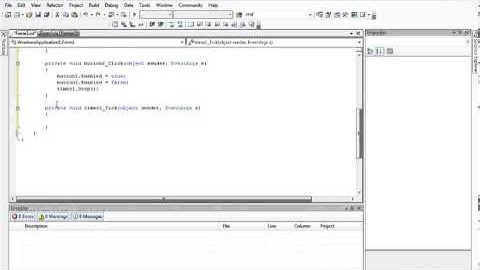 C# Timer Kullanımı - C # SHARP DERSLERİ