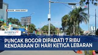 Puncak Bogor Dipadati 7 Ribu Kendaraan Di Hari Ketiga Lebaran