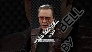 MORE COWBELL BABY !!! 😂🤣😆 #snl #walken #cowbell #hilariouscontent #fearthereaper #MORECOWBELL