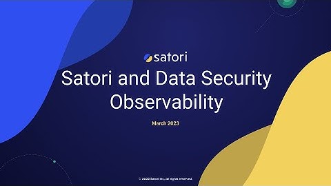 Satori Observability