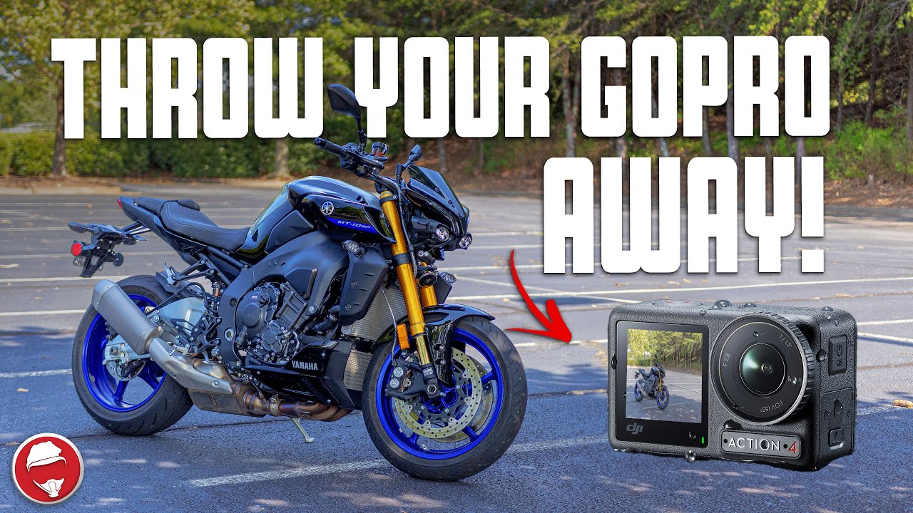 Finally a Better Motorcycle Camera than GoPro | DJI Osmo Action 4 - YouTube