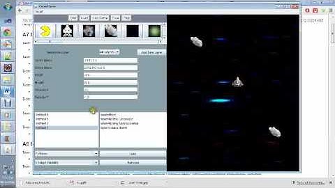 Game Maker Application using Java Web Start making Asteroids Game