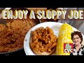 How to Make a Sloppy Joe, Ground Beef Dinner Recipes with CVC