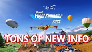 Tons of new Info for Microsoft Flight Simulator 2024