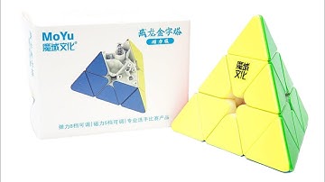 MoYu WeiLong Pyraminx Magnetic Unboxing | (No Commentary)