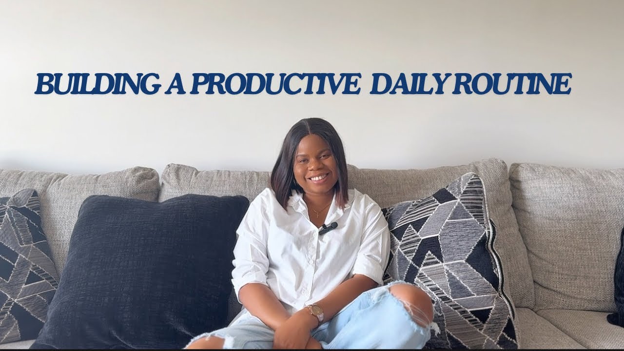 How to build a productive daily routine | Healthy lifestyle Tale # ...