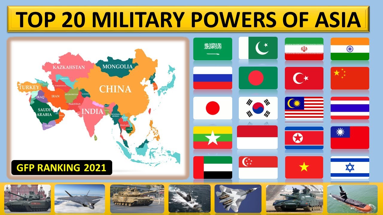 10 Most Powerful Militaries in Asia